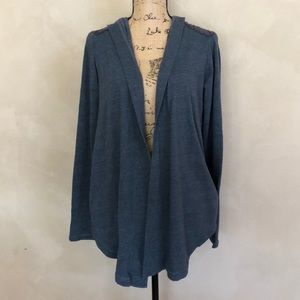 5/$25 Lucky Brand Lucky Lotus knit hooded jacket
